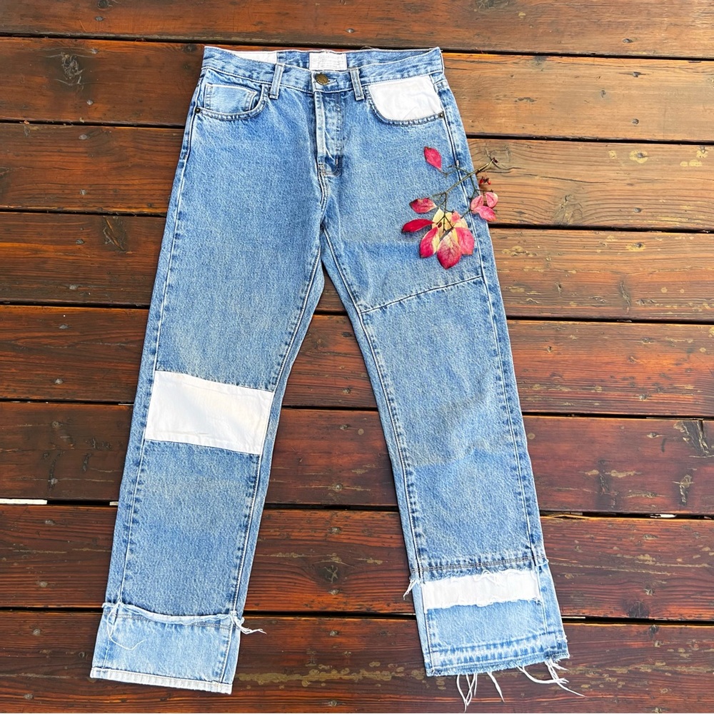 CURRENT ELLIOT FRAYED HEM HIGH RISE JEANS SIZE 26 - Picture 2 of 14